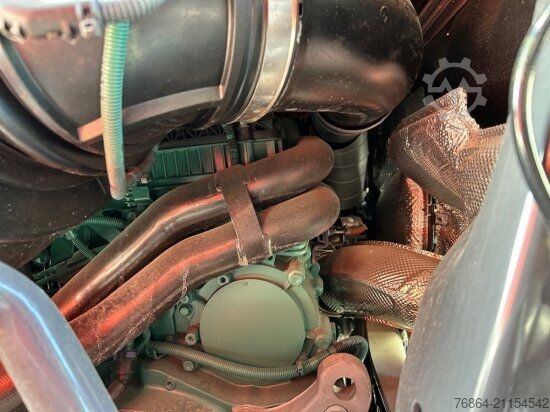 Trijų pusių savivartis sunkvežimis VOLVO FH 500 3-SEITEN KIPPER MIT PALFINGER PK22002EH, RETARDER