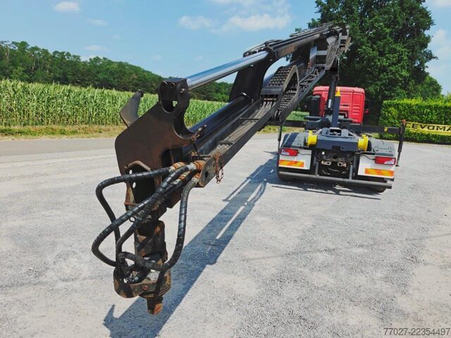  MAN TGS 35.440 8x4 tridem hooklift + Crane Palfinge...