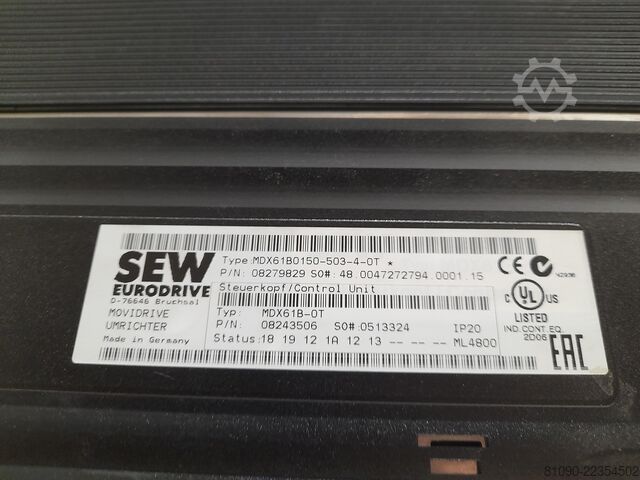  SEW-EURODRIVE MDX61B-0150-503-4-00