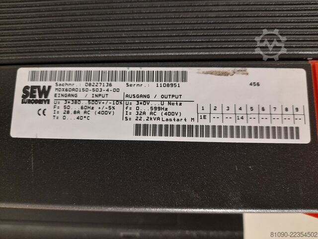  SEW-EURODRIVE MDX61B-0150-503-4-00