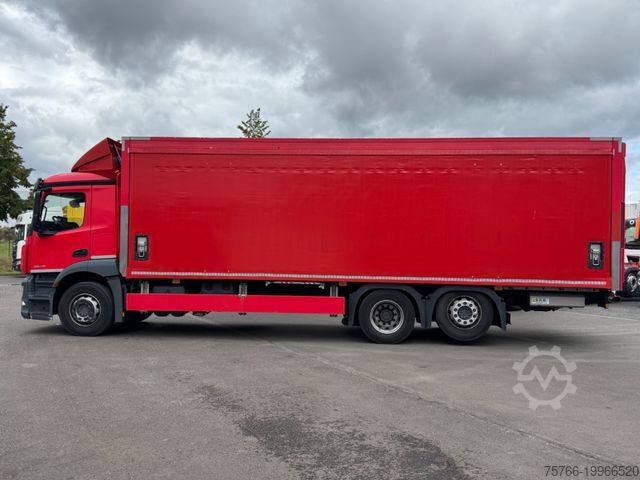 Φορτηγό μεταφοράς ποτών MERCEDES-BENZ ANTOS 2540 L / LBW / AHK / LENKACHSE / 21 PAL