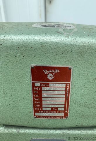 Esmeriladora de banco REMA DS 12/200