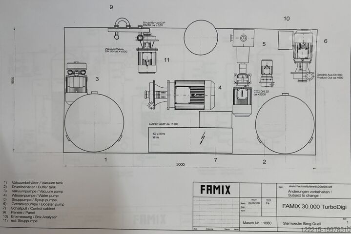 Mešalnik FAMIX FAMIX 30000 (2008) FAMIX Mixer
