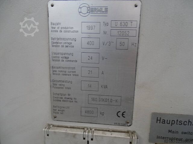  HERMLE U630S