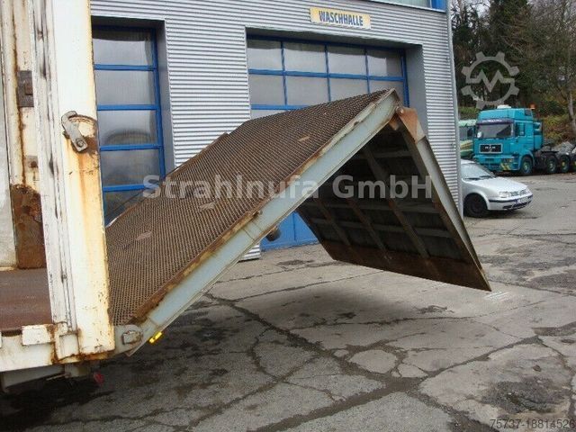 Remorque surbaissée  Leveques SR 3215 2 Achs Tieflader Hydr. Klappe