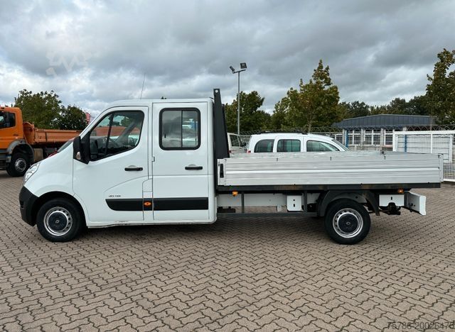 Pick-up varevogn RENAULT Master L3 DoKa Pritsche/ 100kw/ AC/ AHK/ 3 Sitze