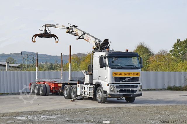 Holztransporter LKW VOLVO FH 520 * EPSILON E260L83 * Anhänger /6x4