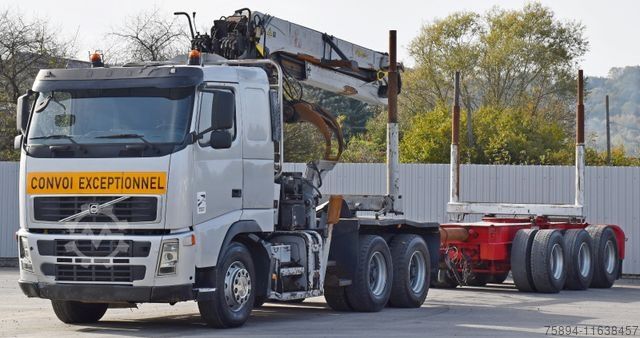 Holztransporter LKW VOLVO FH 520 * EPSILON E260L83 * Anhänger /6x4
