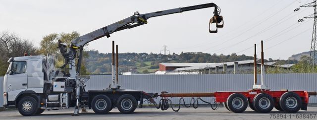 Holztransporter LKW VOLVO FH 520 * EPSILON E260L83 * Anhänger /6x4