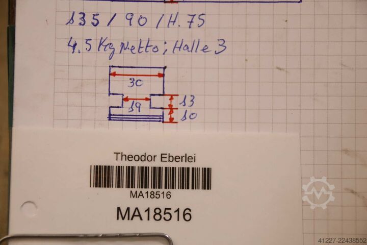 Utbytbara käftar unbekannt Breite 30 mm