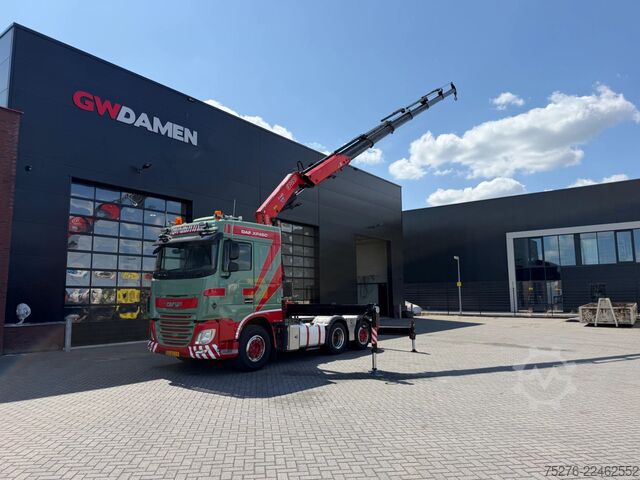 起重卡车 DAF XF 460 6x2 Fassi F485RA Euro 6