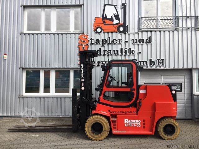 Тяжелый вилочный погрузчик - электрический Raniero Raniero AC 80 - 9 Compact