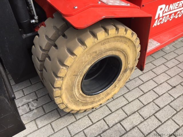 Тяжелый вилочный погрузчик - электрический Raniero Raniero AC 80 - 9 Compact