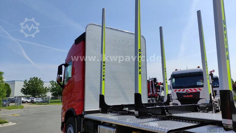 Timber transporter Volvo FH 540 6x4 BL  Kurzholz-LKW Kran nach Wahl