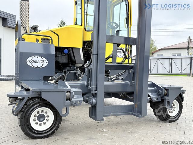 4-way forklift Combilift C4000 GAS DUPLEX 4600 FREE-LIFT CABIN
