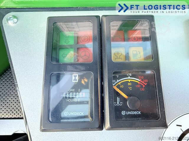 4-way forklift Combilift C4000 GAS TRIPLEX 5550 FREE LIFT CABIN