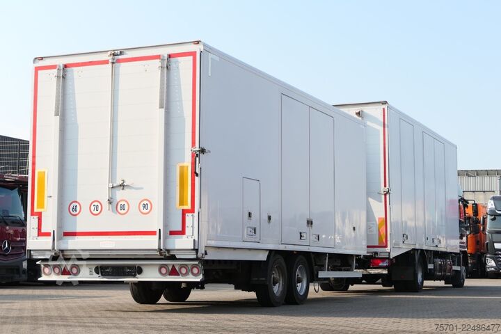 Φορτηγό μεταφοράς αυτοκινήτων MAN TGM 15.290 geschloss. Autotransp. Komplettzug