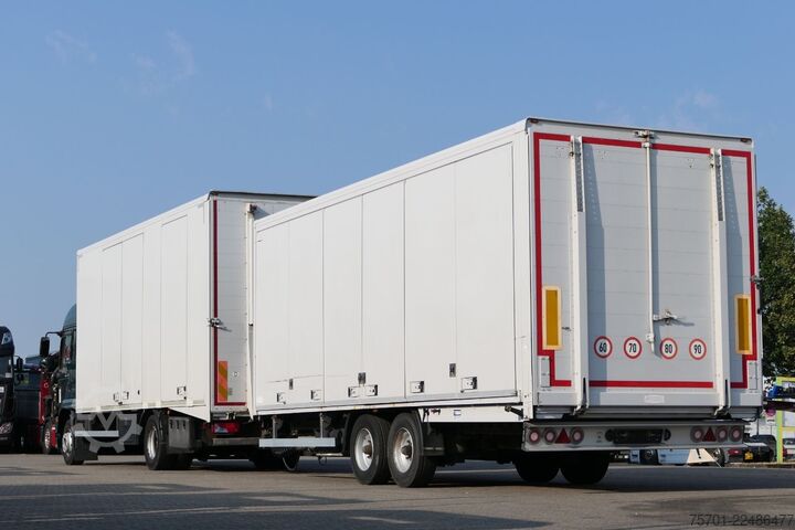 Φορτηγό μεταφοράς αυτοκινήτων MAN TGM 15.290 geschloss. Autotransp. Komplettzug