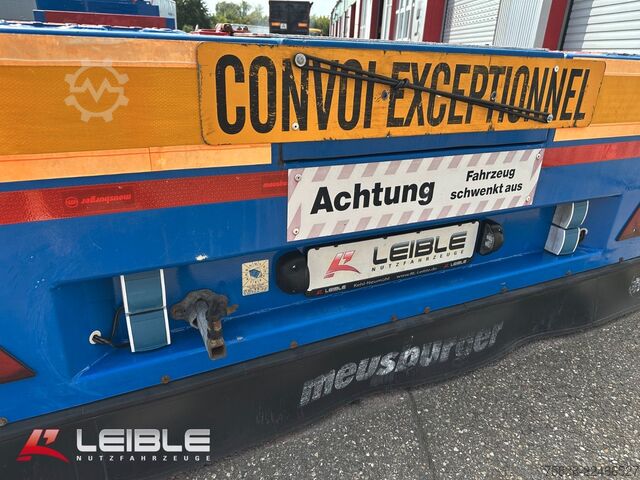 กึ่งพ่วงพื้นต่ำ MEUSBURGER MPG-2*hydr. Lenkung*Tiefbett 7100mm*