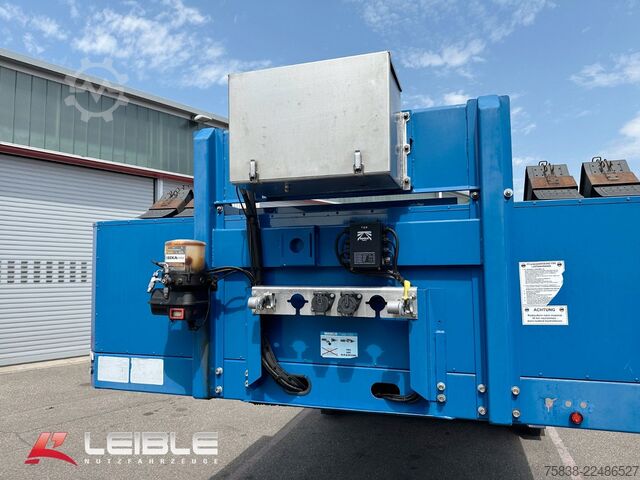 กึ่งพ่วงพื้นต่ำ MEUSBURGER MPG-2*hydr. Lenkung*Tiefbett 7100mm*