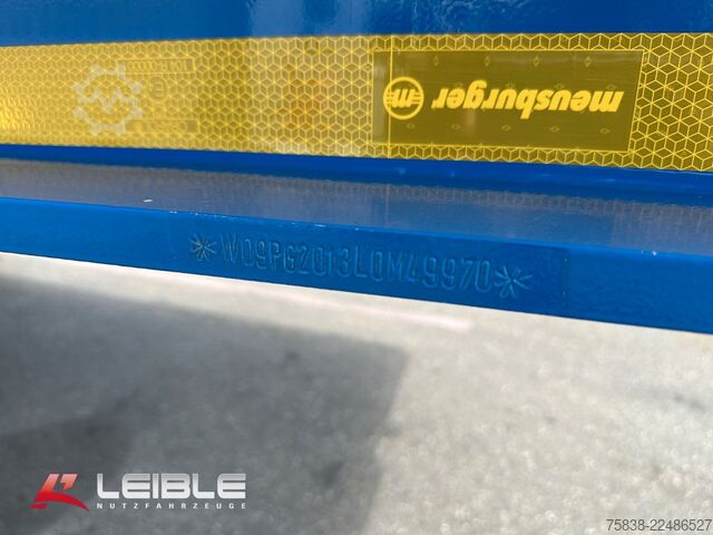กึ่งพ่วงพื้นต่ำ MEUSBURGER MPG-2*hydr. Lenkung*Tiefbett 7100mm*