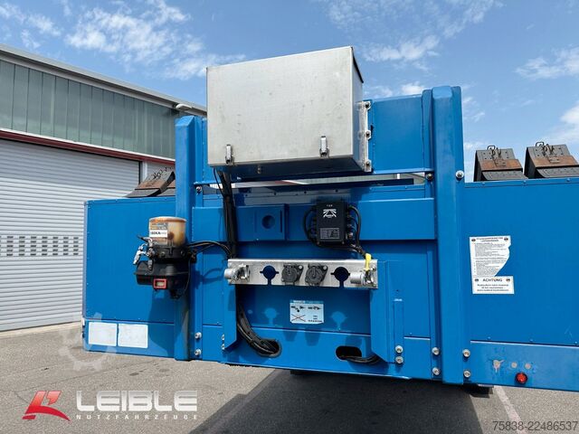 กึ่งพ่วง MEUSBURGER MPG-2*hydr. Lenkung*Tiefbett 7100mm*