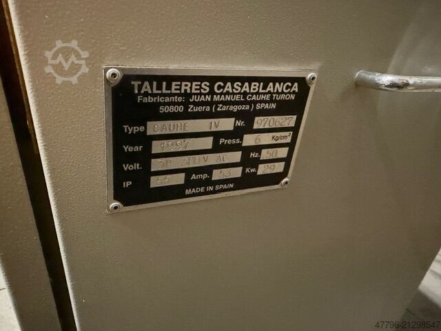 Плоский висікальний прес (PLATEN DIE CUTTER) PLATINA STANZTIEGEL CAUHE (SIMPLACUTTER) CAUHE IV – 1680x1160