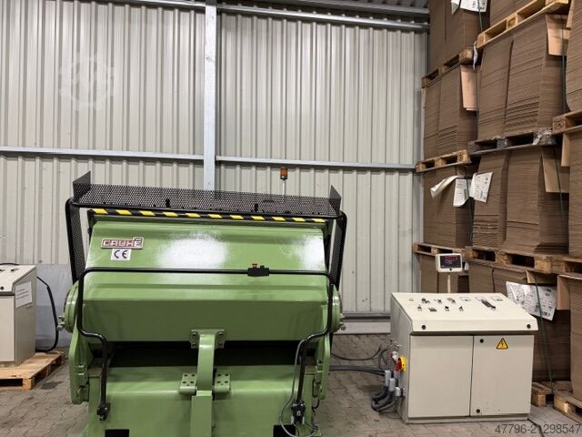 Плоский висікальний прес (PLATEN DIE CUTTER) PLATINA STANZTIEGEL CAUHE (SIMPLACUTTER) CAUHE IV – 1680x1160