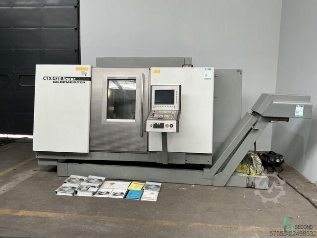 Yatay torna tezgahları DMG Gildemeister CTX 420 linear 2003 DMG Gildemeister CTX 420 linear