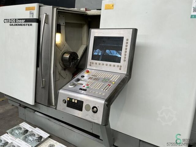 Yatay torna tezgahları DMG Gildemeister CTX 420 linear 2003 DMG Gildemeister CTX 420 linear