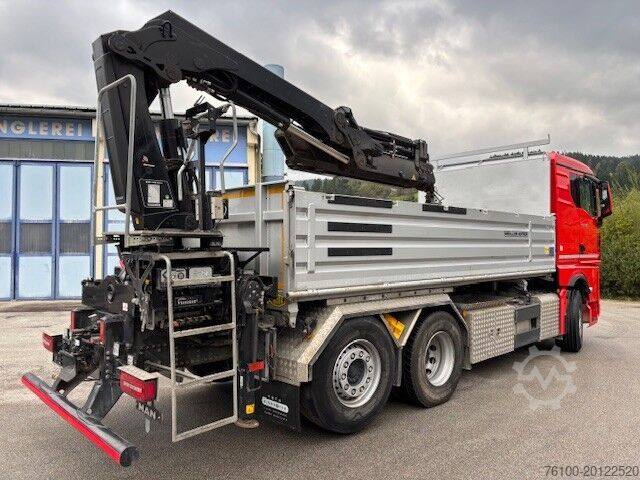 Камион-самосвал MAN TGX 26.470 Kipper+HIAB 192