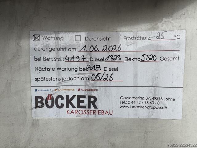Reefer semitrailer Schmitz Cargobull SKO 24 Rohrbahn Carrier Vector HE 19