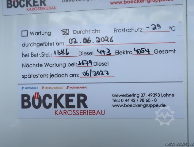 Reefer semitrailer Schmitz Cargobull SKO 24 Doppelstock Carrier Vector HE 19