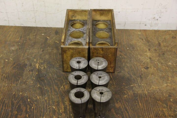 Spannzangenhülsen 6 Stück unbekannt SK50 verschiedene Grössen