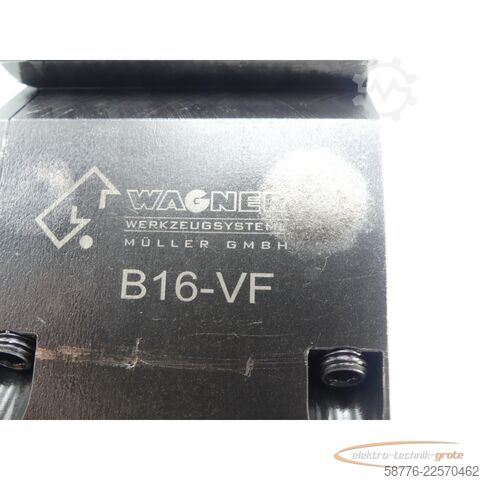   Wagner Werkzeugsysthem B16-VF Tangential Werkzeug Gewinde Rollenkopf 001/003