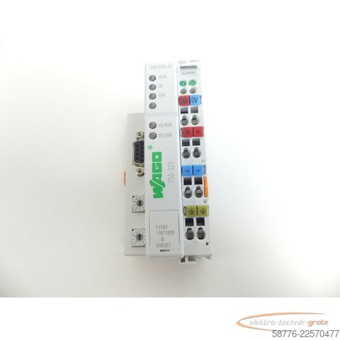 רְכִיב WAGO 750-323 Profibus DP 12 MBd/ Digital SN 93787 -!-