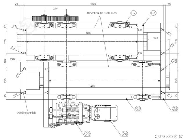 Counter-Rotating Dual Drive CSF LH P+F/MONO
