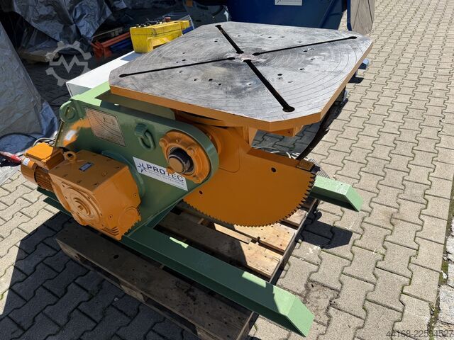 Placa giratoria de soldadura,Placa giratoria,Posicionador Protarc Zaar KT 1000
