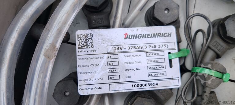Paletové zakladače Jungheinrich EJC 214 4.1m/ 2019y/ 3108mh Batt2025