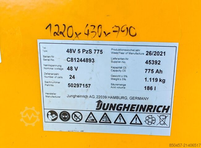 Truk jangkau Jungheinrich ETV 214 9.41m