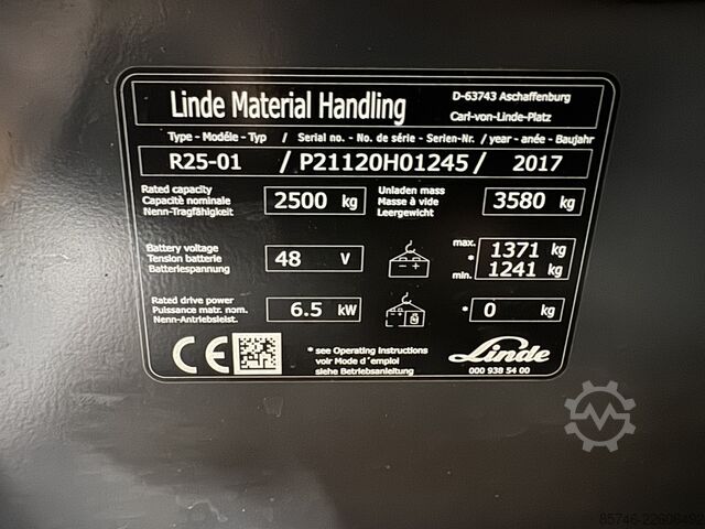 R 25 * Full cabin!! Triplex FFL!! DEMO!!! LINDE R 25 -  * FULL cabin !! Triplex FFL !! DEMO !!!