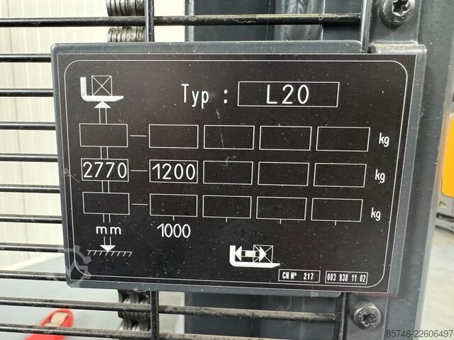 L 20 as (1173) NEW / Unused !! LINDE L 20 as  ( 1173 ) NEW / Unused !!
