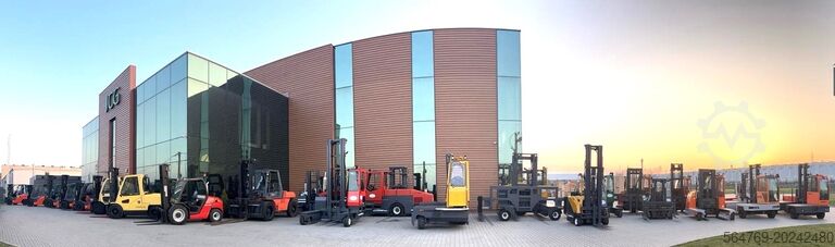 Four-wheel forklift Hyster H 5.0 FT / Container version / New price