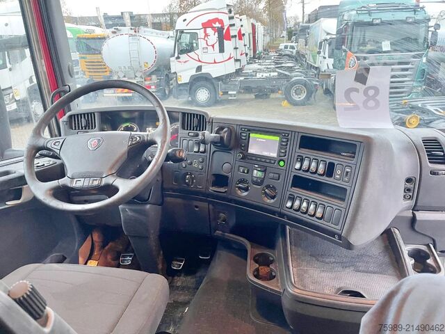 Chassis com cabina Scania R580 V8 6x4, RETARDER, 614915 km FULL SPRING!  ...