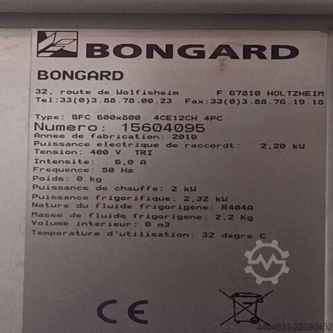 Gärraum Bongard BFC 600×800 Bongard BFC 600×800