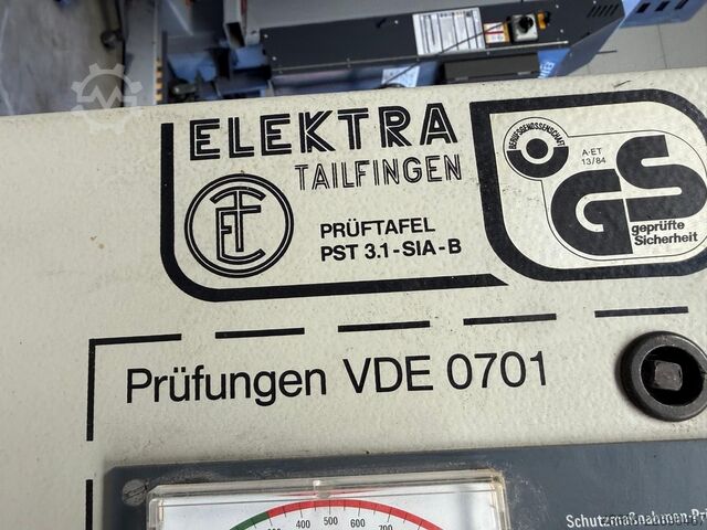 لوحة اختبار كهربائية، لوحة كهربائية Elektra Tailfingen PST 3.1-SIA-B