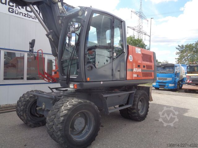 Mobile excavator ATLAS 190W SW Klima RFK