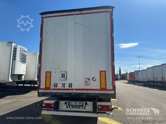 Semi-reboque aberto com lona Schmitz Cargobull Semitrailer Curtainsider Standard