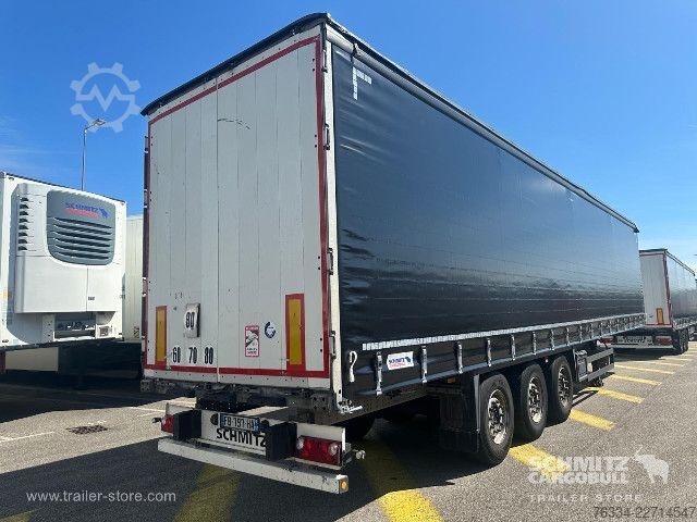 Semi-reboque aberto com lona Schmitz Cargobull Semitrailer Curtainsider Standard