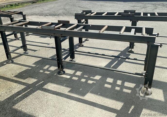 鋸用ローラーサポート Table d'amenage à rouleaux pour scie 